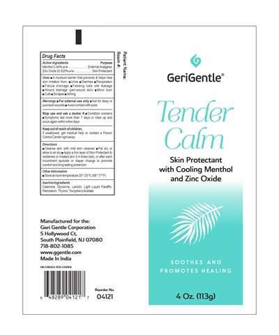Principal Display And Drug Fact Panel (Gg Tender Calm Skin Protectant 4 Oz (customer))